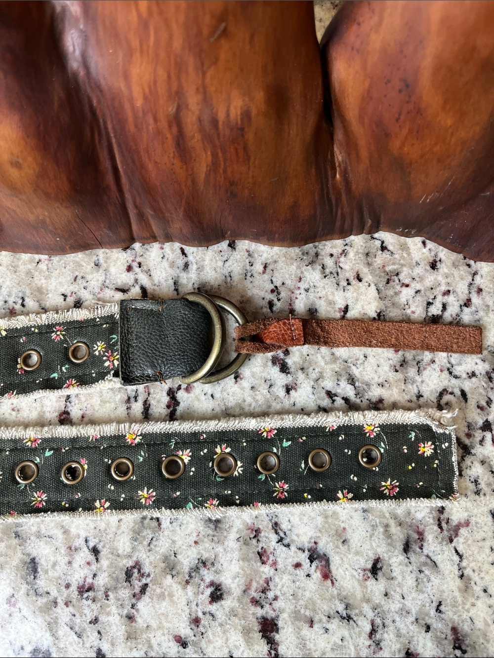 Free People Mixed Print Grommet Belt - Picture 5 of 7